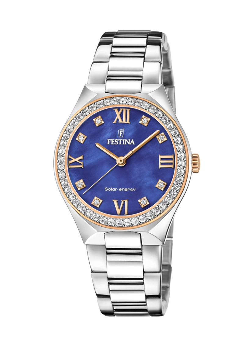 RELOJ FESTINA MUJER F20658/2 ACERO CIRCONITAS SOLAR ENERGY - 1