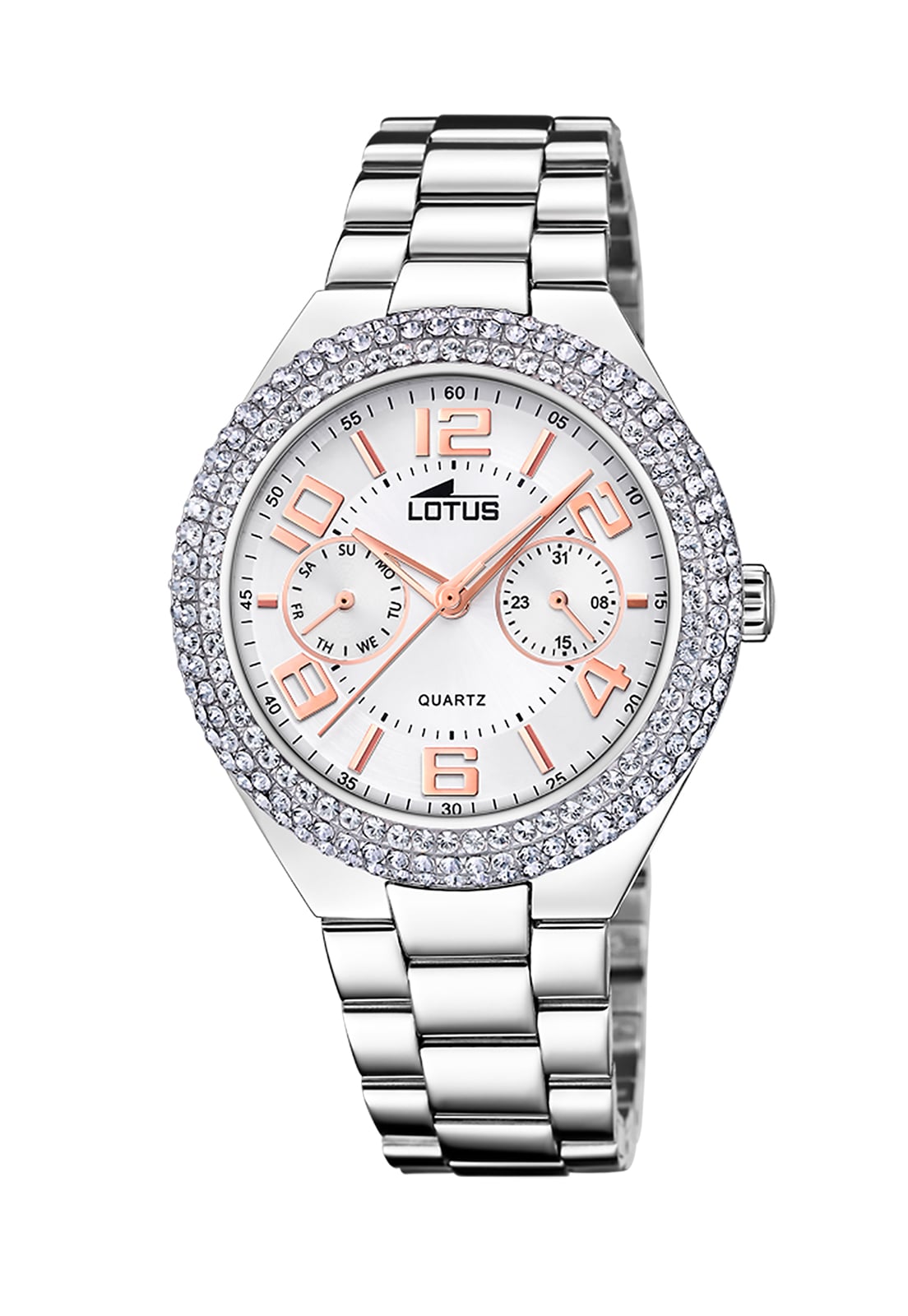 RELOJ LOTUS MUJER 18918/1 PLATEADO MULTIFUNCION - 1