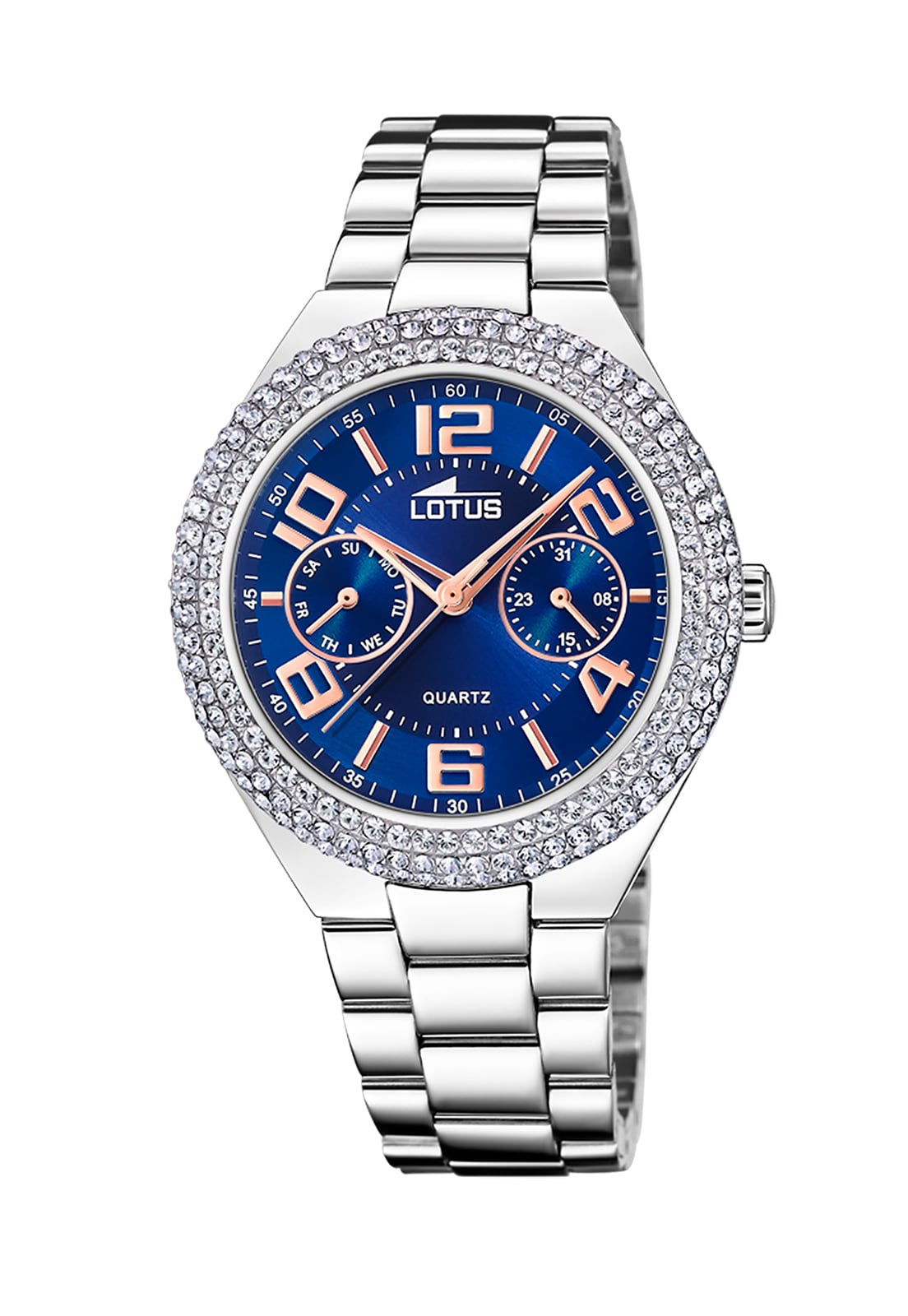 RELOJ LOTUS MUJER 18918/2 PLATEADO MULTIFUNCION - 1