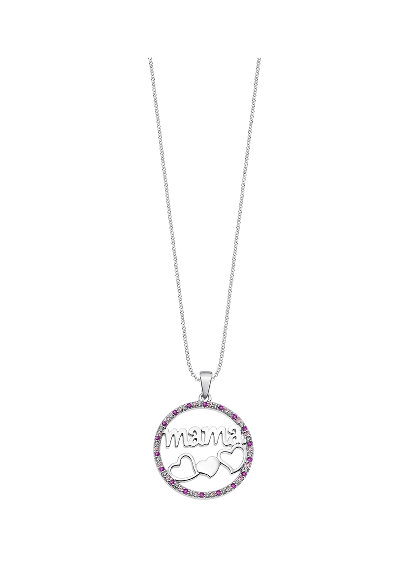 COLLAR LOTUS SILVER PLATA LP1809-1/2 MUJER MOTHERS LOVE - 1