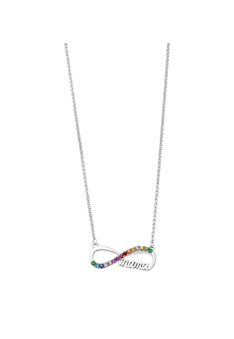 COLLAR LOTUS SILVER PLATA LP3213-1/3 MUJER MOTHERS LOVE - 1