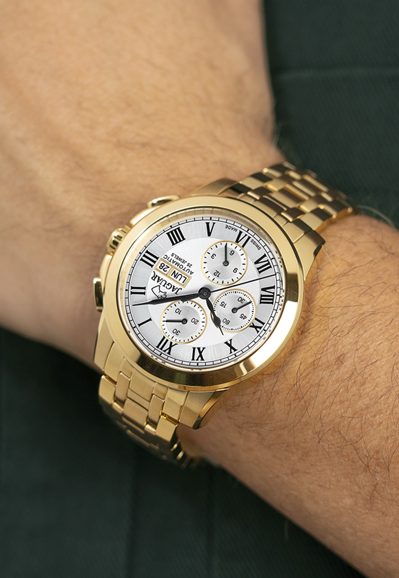 RELOJ JAGUAR HOMBRE AUTOMATICO J979/1 PLATEADO - 2