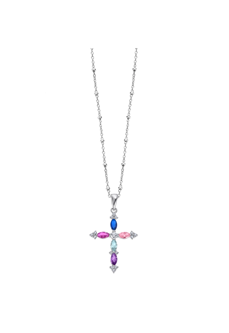 COLLAR LOTUS SILVER PLATA LP3449-1/1 MUJER IT GIRL - 1