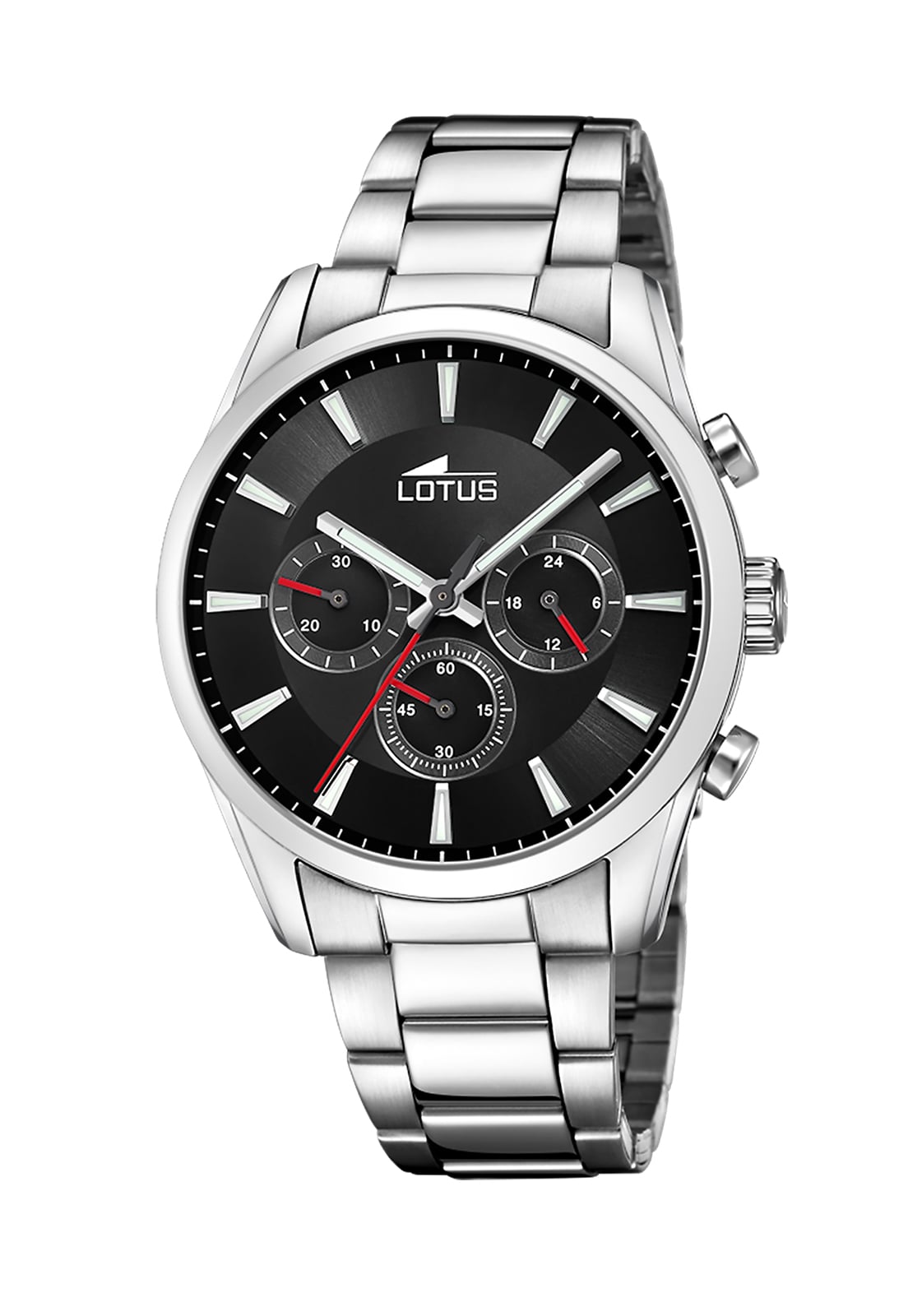 RELOJ LOTUS HOMBRE 18922/3 NEGRO CHRONO - 1