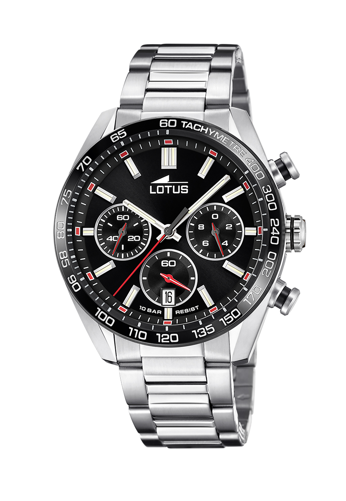 RELOJ LOTUS HOMBRE 18916/6 NEGRO CHRONO - 1