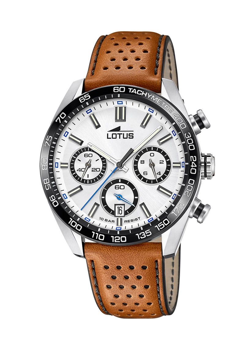 RELOJ LOTUS HOMBRE 18915/1 PLATEADO CHRONO - 1
