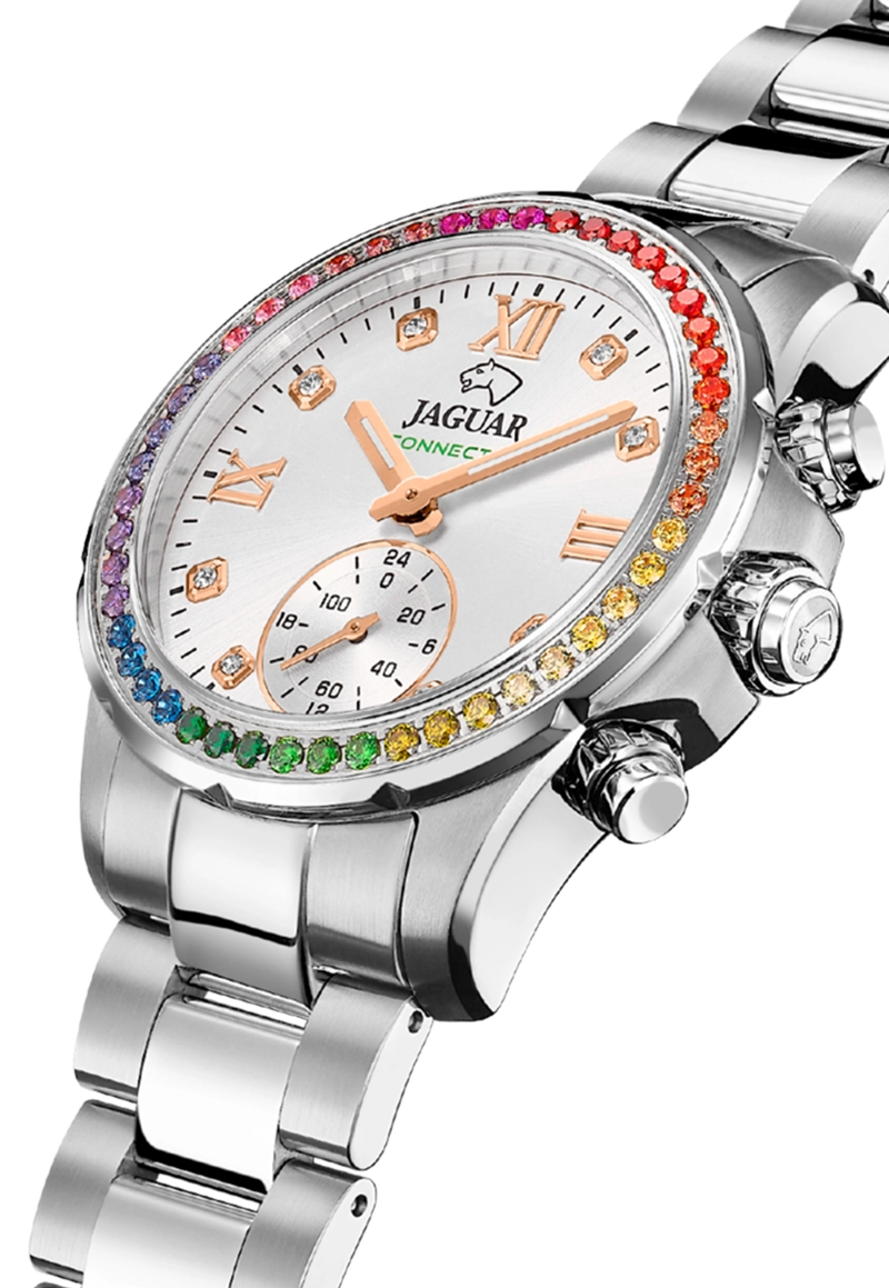 RELOJ JAGUAR MUJER J980/4 PLATEADO HYBRID - 2