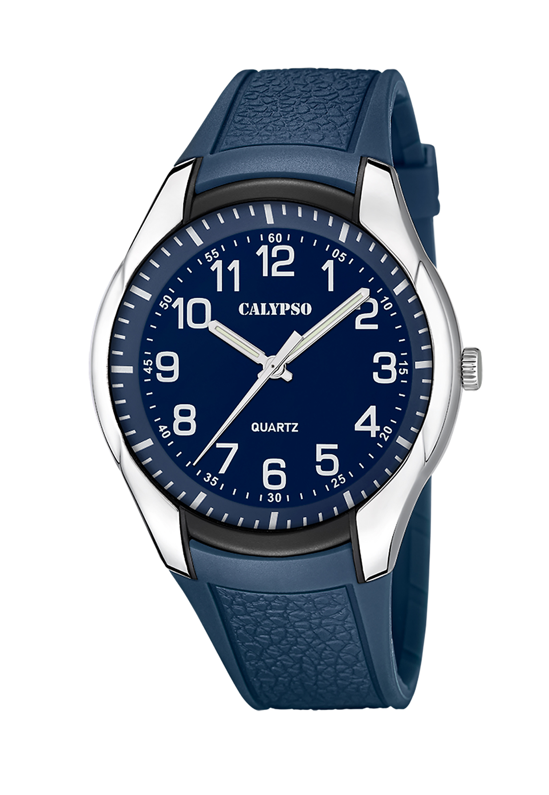 Calypso Orologio Da Uomo Quarzo Con Cinturino In Pelle Braun K5868/2 8430622827075