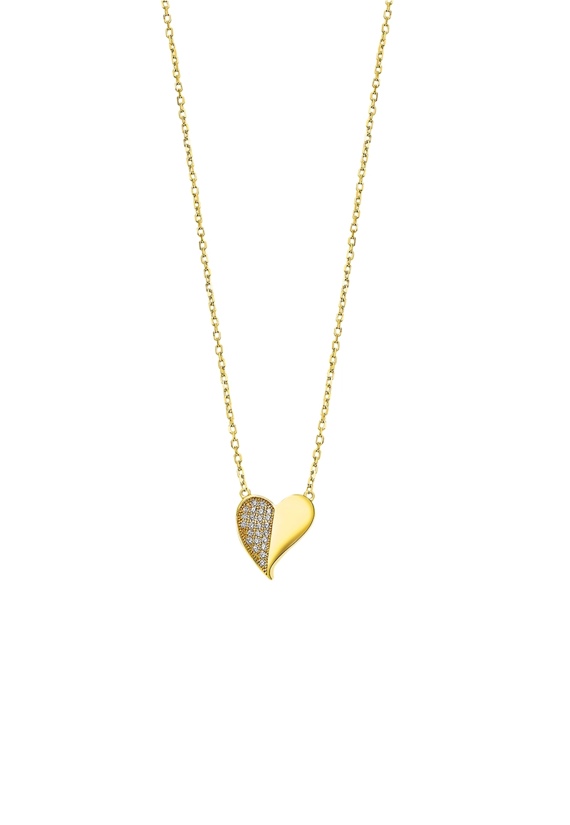 COLLAR LOTUS SILVER PLATA LP3534-1/2 MUJER MOMENTS - 1