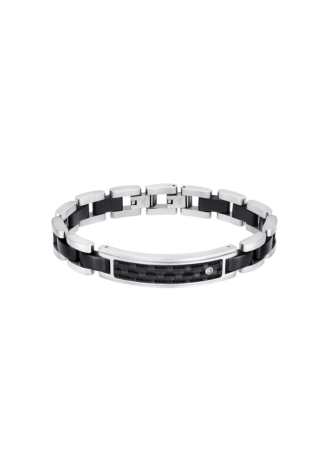 PULSERA LOTUS STYLE LS2283-2/1 HOMBRE MEN IN BLACK ACERO - 1