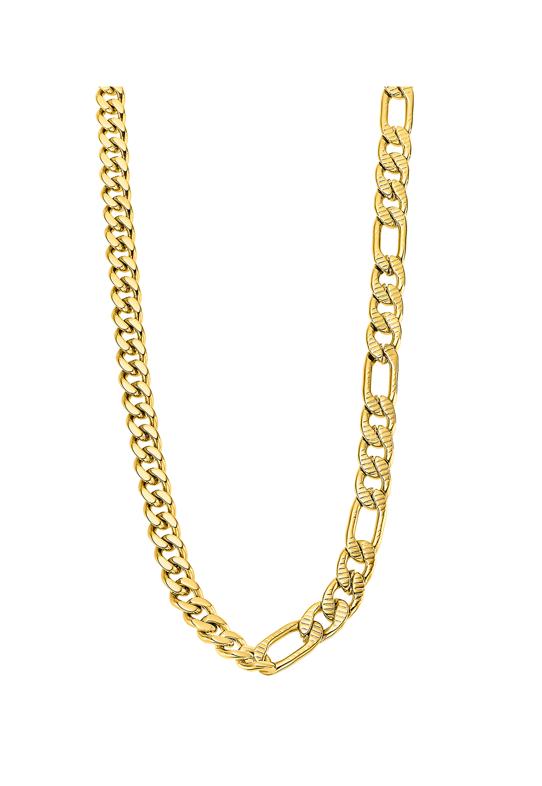COLLAR LOTUS STYLE ACERO LS2303-1/2 HOMBRE MEN IN BLACK - 1