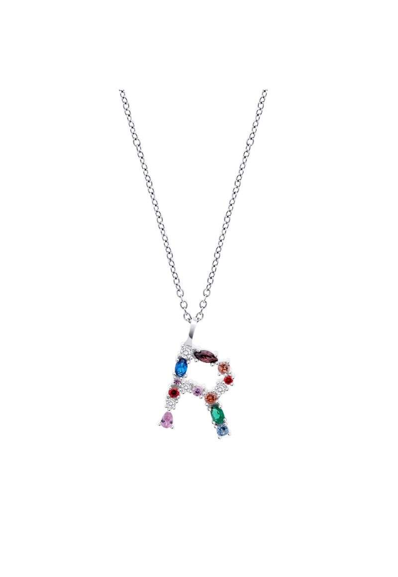 COLLAR LOTUS SILVER PLATA LP3635-1/R MUJER IT GIRL - 1
