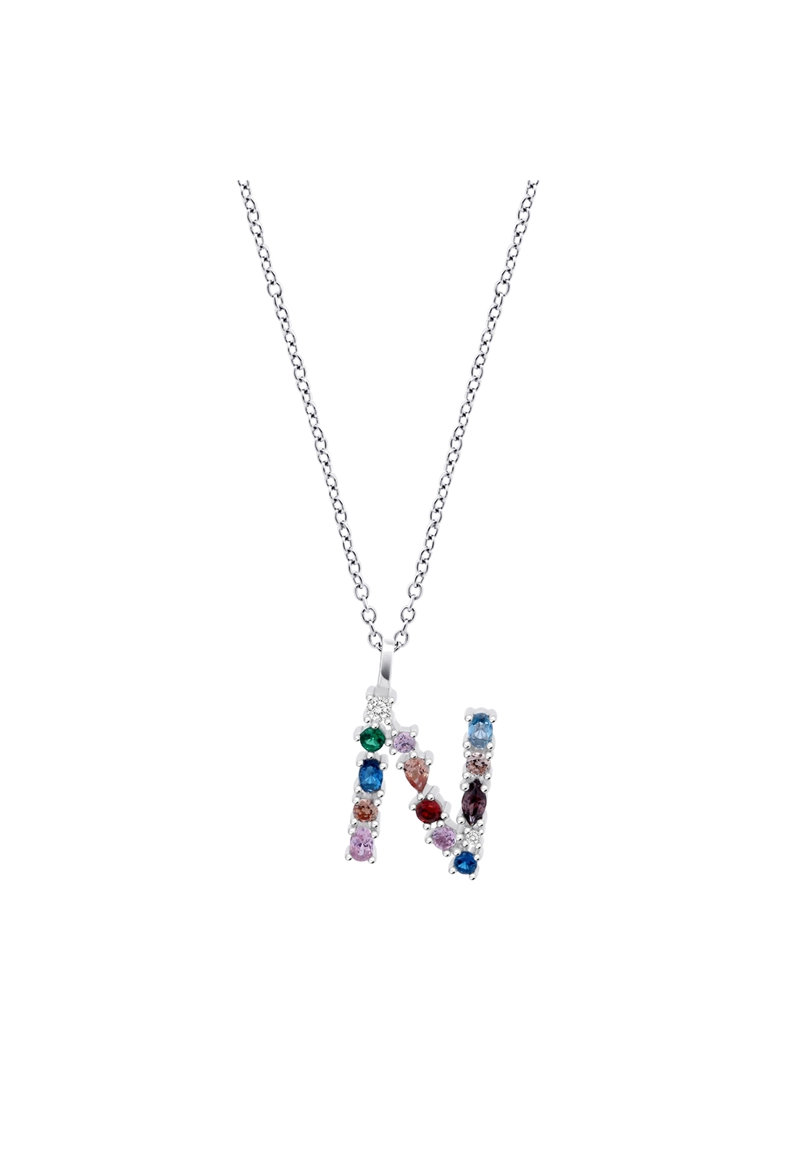 COLLAR LOTUS SILVER PLATA LP3635-1/N MUJER IT GIRL - 1