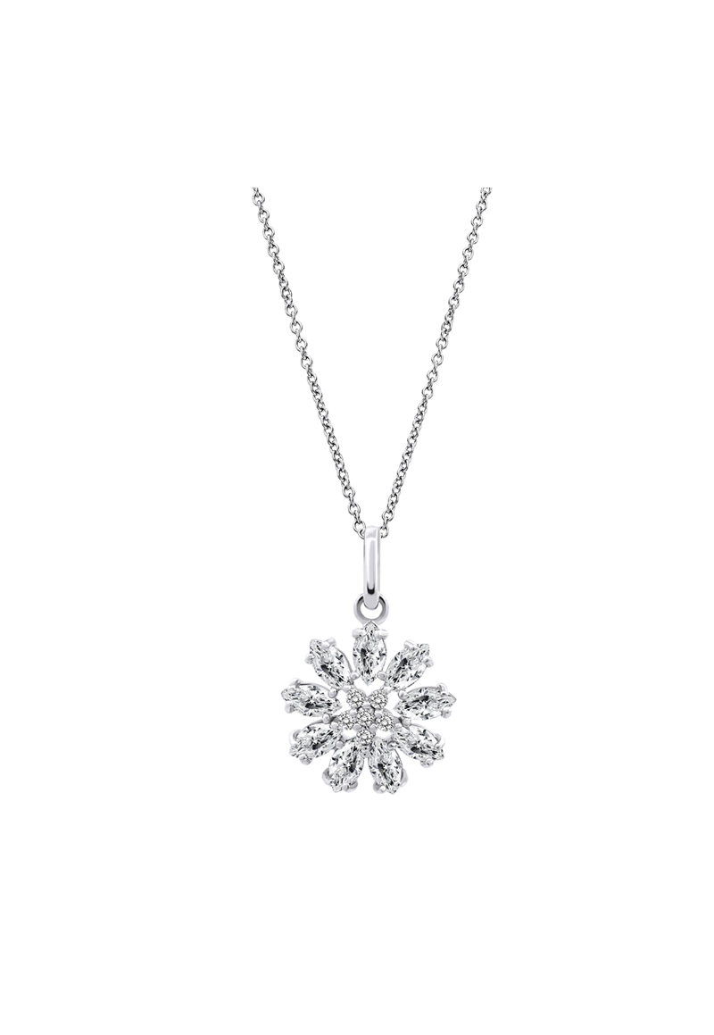 COLLAR LP3560-1/1 LOTUS SILVER MUJER LEROS - 1