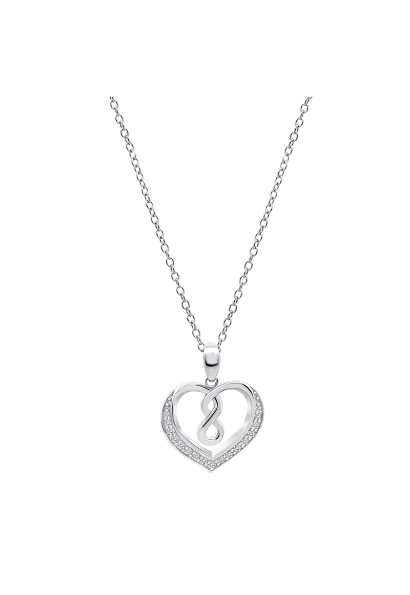 COLLAR LOTUS SILVER PLATA LP3580-1/1 MUJER MOMENTS - 1