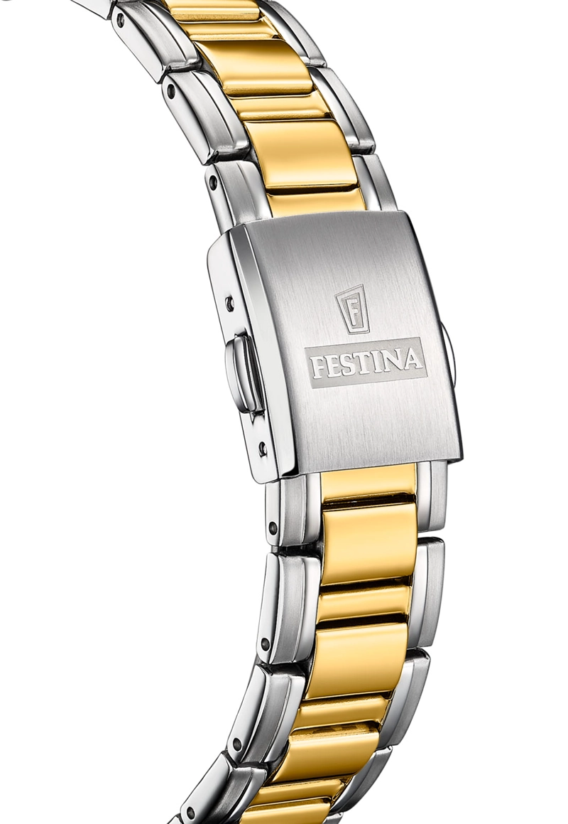 RELOJ FESTINA MUJER F20027/2 SWISS AZUL ACERO CLASICO - 2