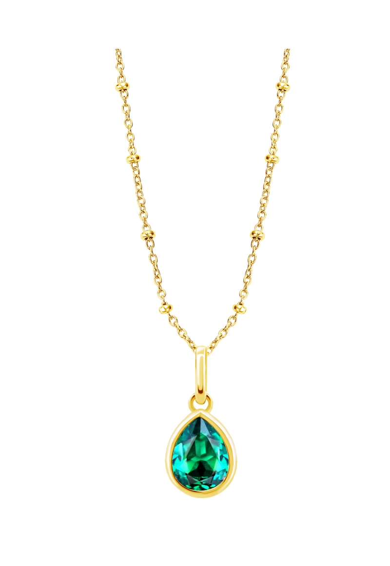 COLLAR LOTUS SILVER PLATA LP3563-1/5 MUJER LEROS - 1