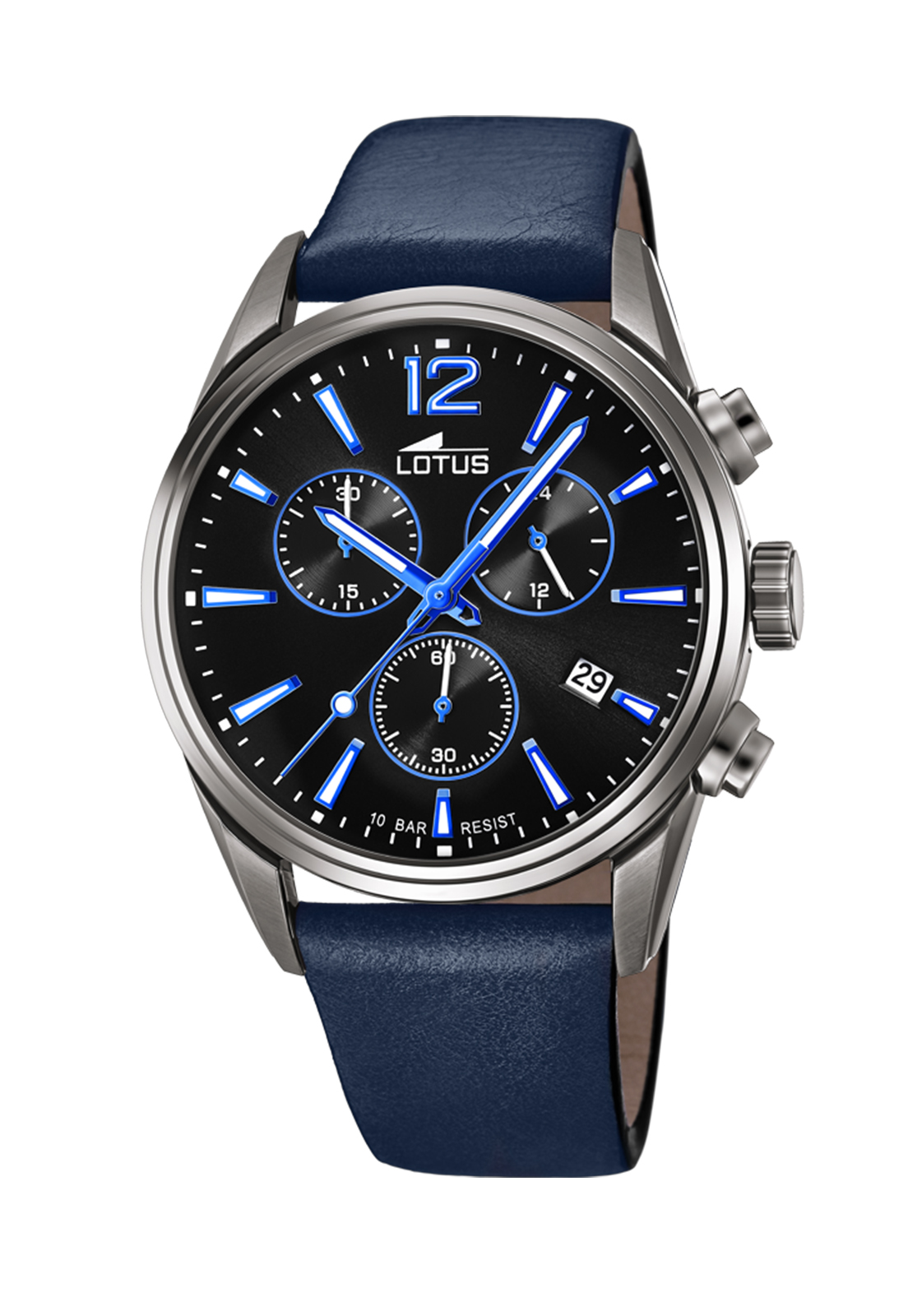 RELOJ LOTUS HOMBRE 18683/6 AZUL CHRONO - 1