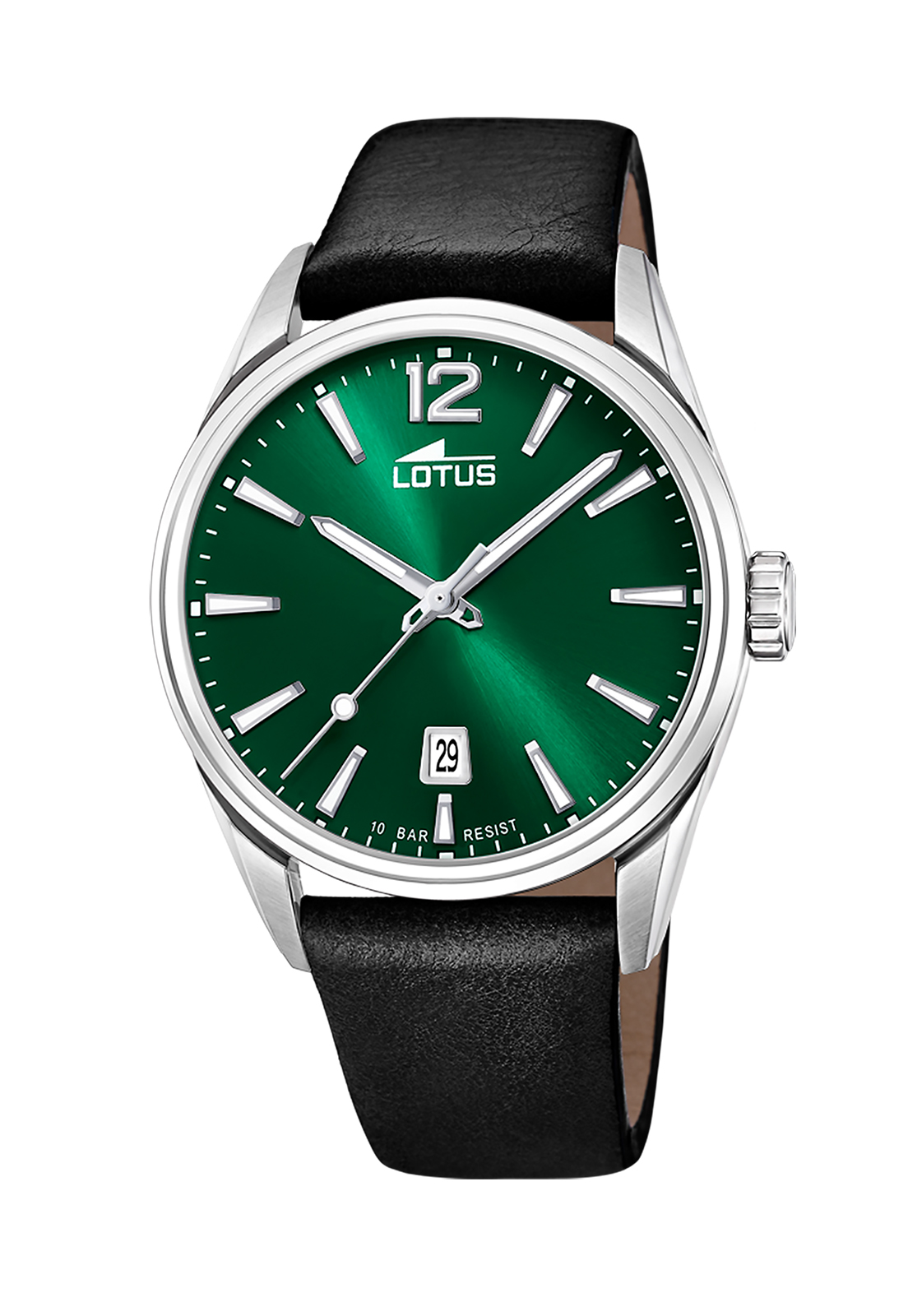 LOTUS Orologio Cronografo Uomo Chrono 18912/3 – Design Classico, Quadrante Nero