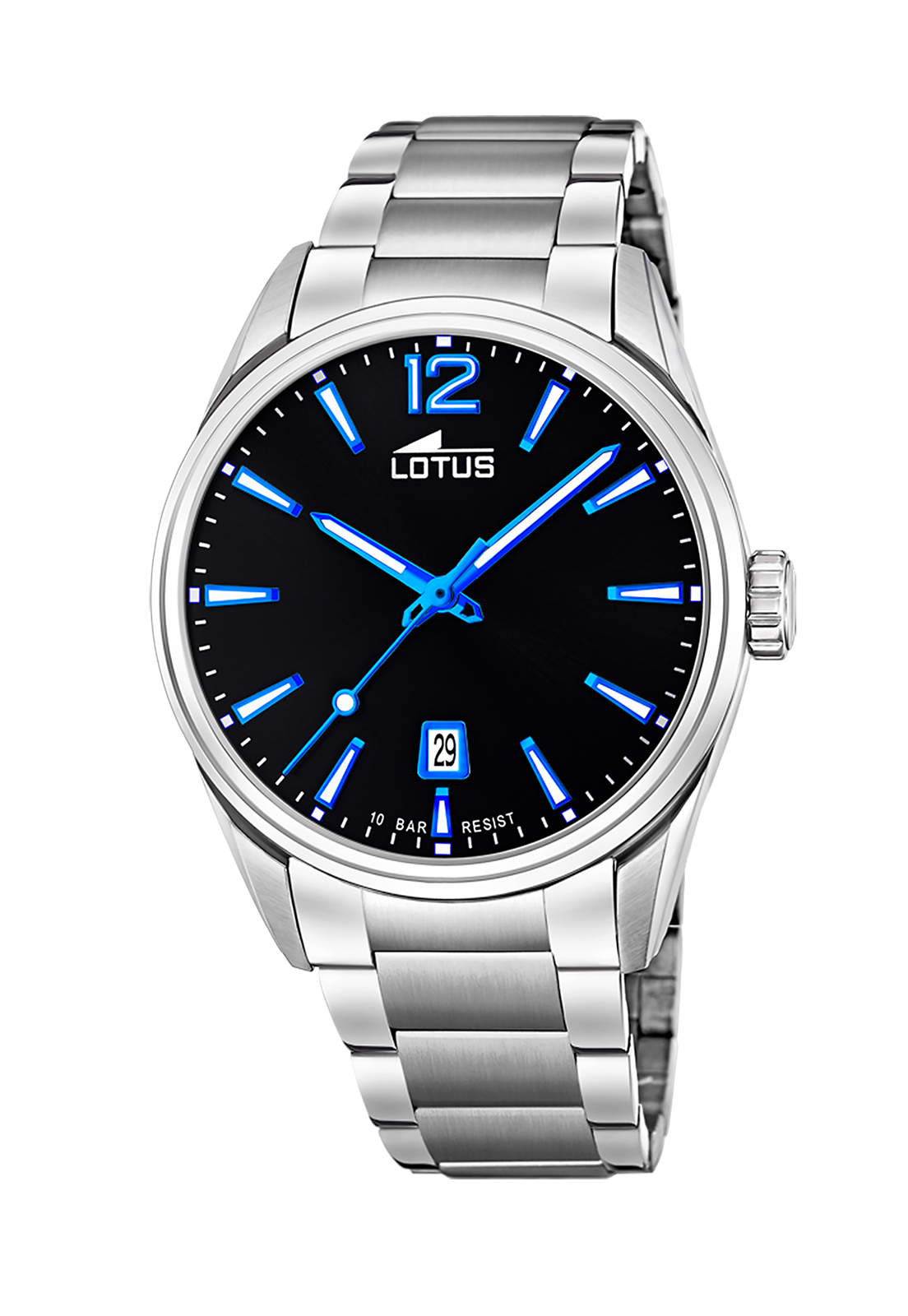 RELOJ LOTUS HOMBRE 18692/6 PLATEADO CHRONO - 1