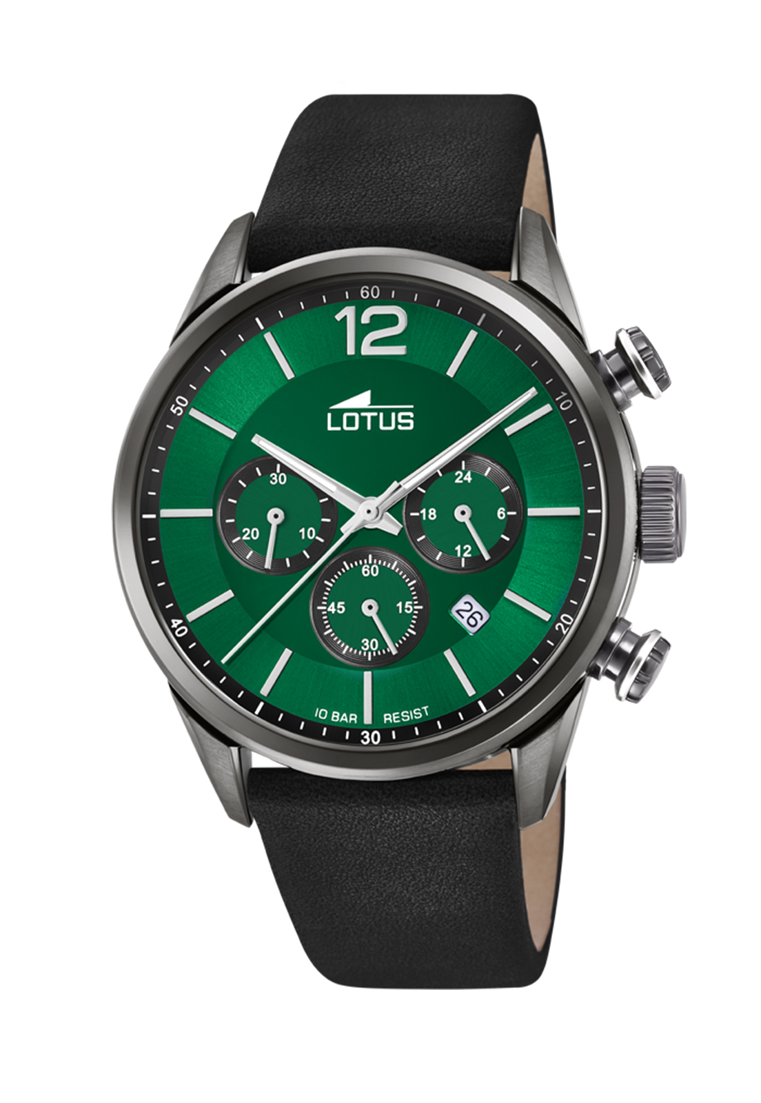 RELOJ LOTUS HOMBRE 18687/4 NEGRO CHRONO - 1