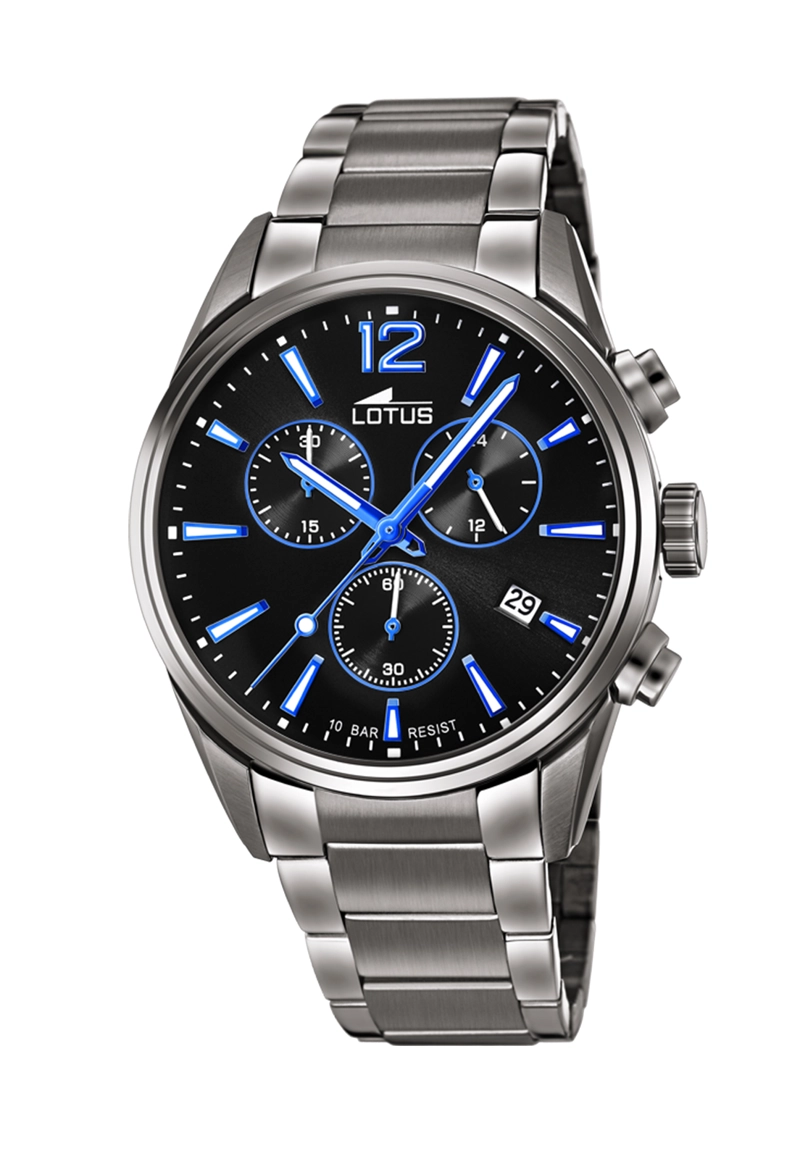 RELOJ LOTUS HOMBRE 18682/6 GRIS CHRONO - 1