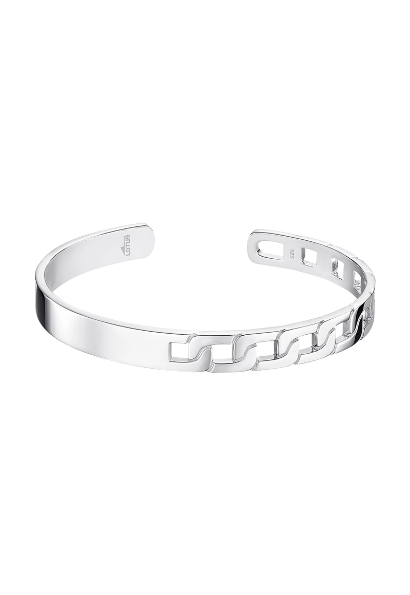 PULSERA LOTUS SILVER LP3470-2/1 HOMBRE URBAN MAN PLATA - 1