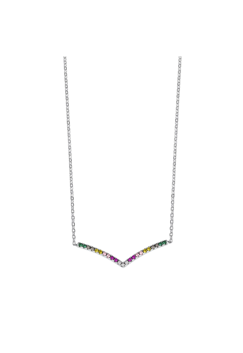 COLLAR LOTUS SILVER PLATA LP1992-1/2 MUJER PURE ESSENTIAL - 1