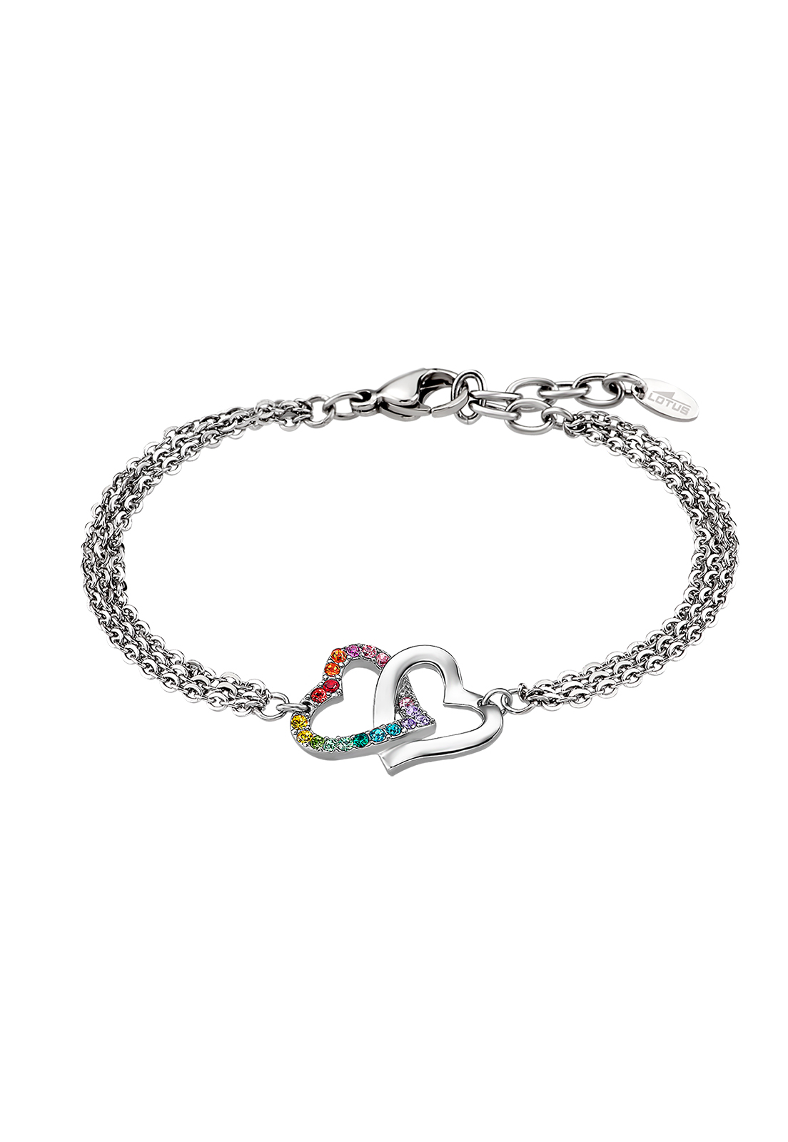 PULSERA LOTUS STYLE LS1912-2/2 MUJER WOMANS HEART ACERO - 1