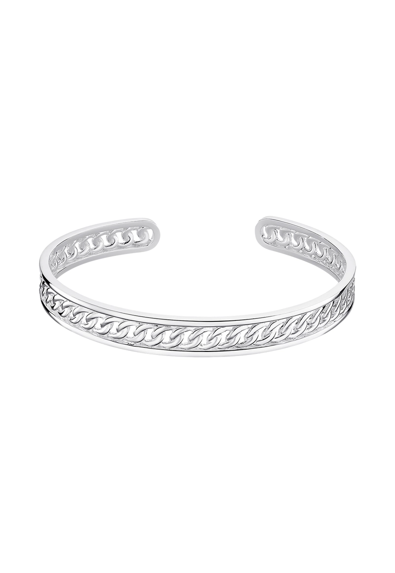 PULSERA LOTUS SILVER LP3469-2/1 HOMBRE URBAN MAN PLATA