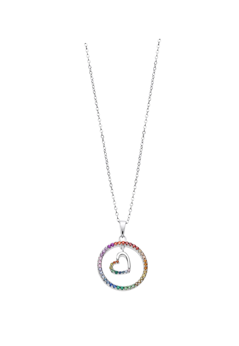 COLLAR LOTUS SILVER PLATA LP3488-1/2 MUJER MYSTIC - 1