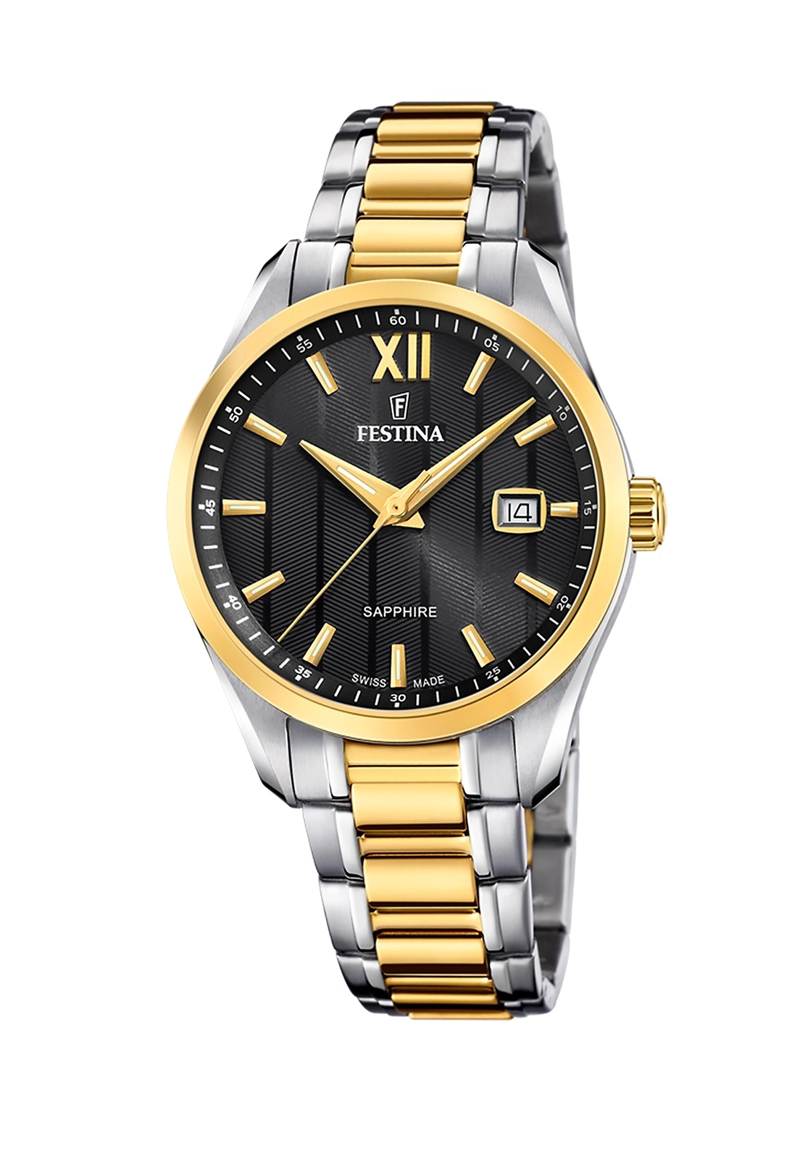 RELOJ FESTINA MUJER F20027/4 SWISS NEGRO ACERO CLASICO - 1