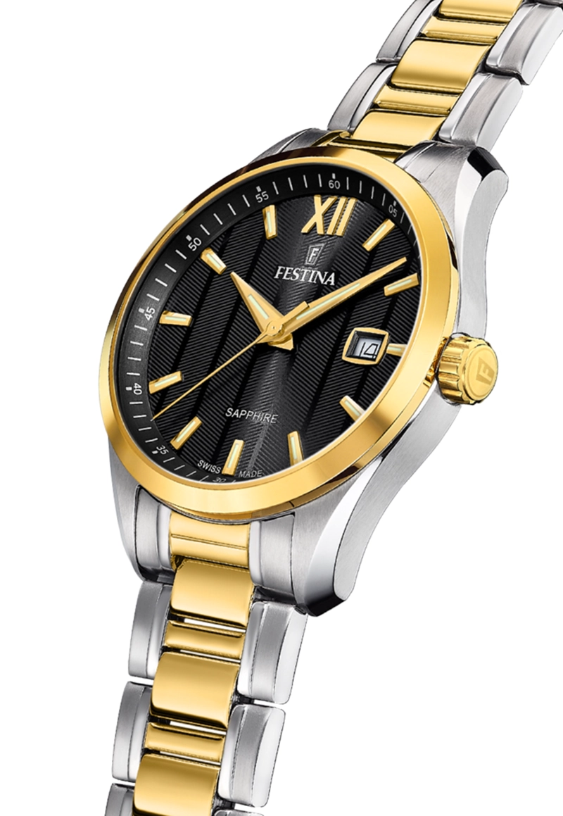 RELOJ FESTINA MUJER F20027/4 SWISS NEGRO ACERO CLASICO - 2