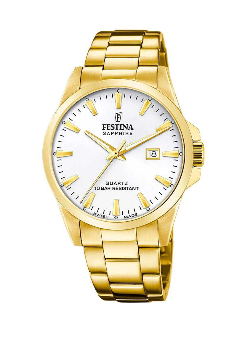 RELOJ FESTINA HOMBRE F20044/2 SWISS ACERO CLASICO - 1