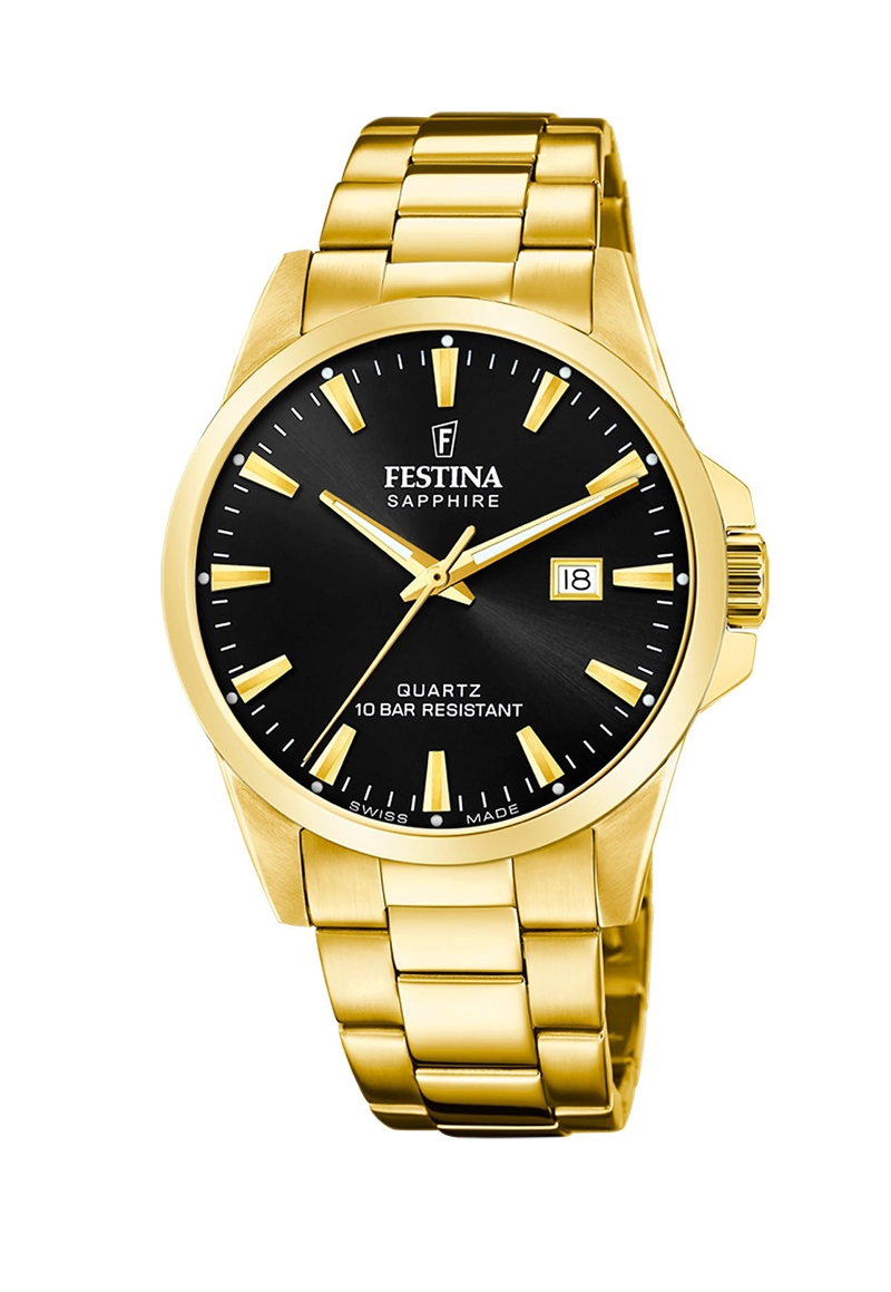 RELOJ FESTINA HOMBRE F20044/6 SWISS ACERO CLASICO - 1
