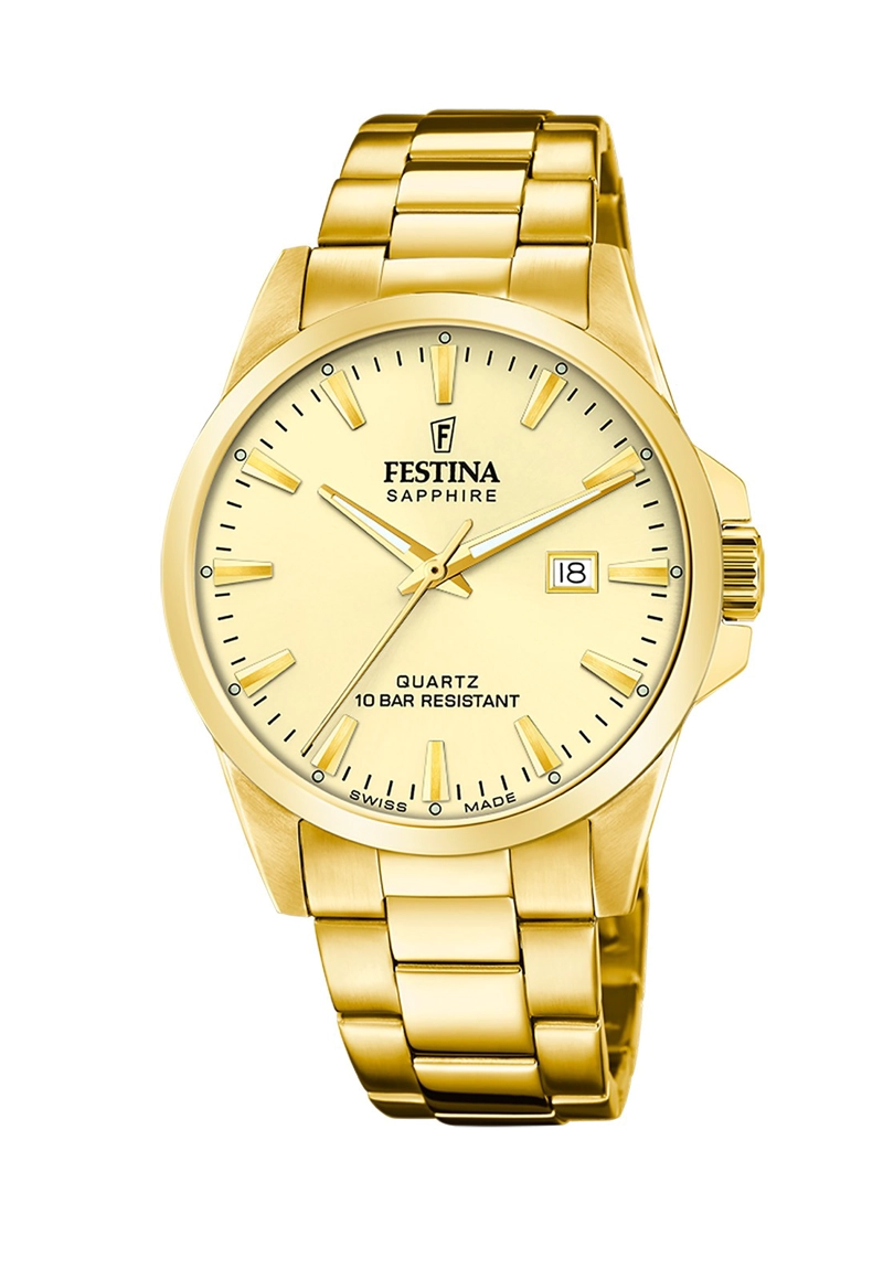 RELOJ FESTINA HOMBRE F20044/4 SWISS ACERO CLASICO - 1