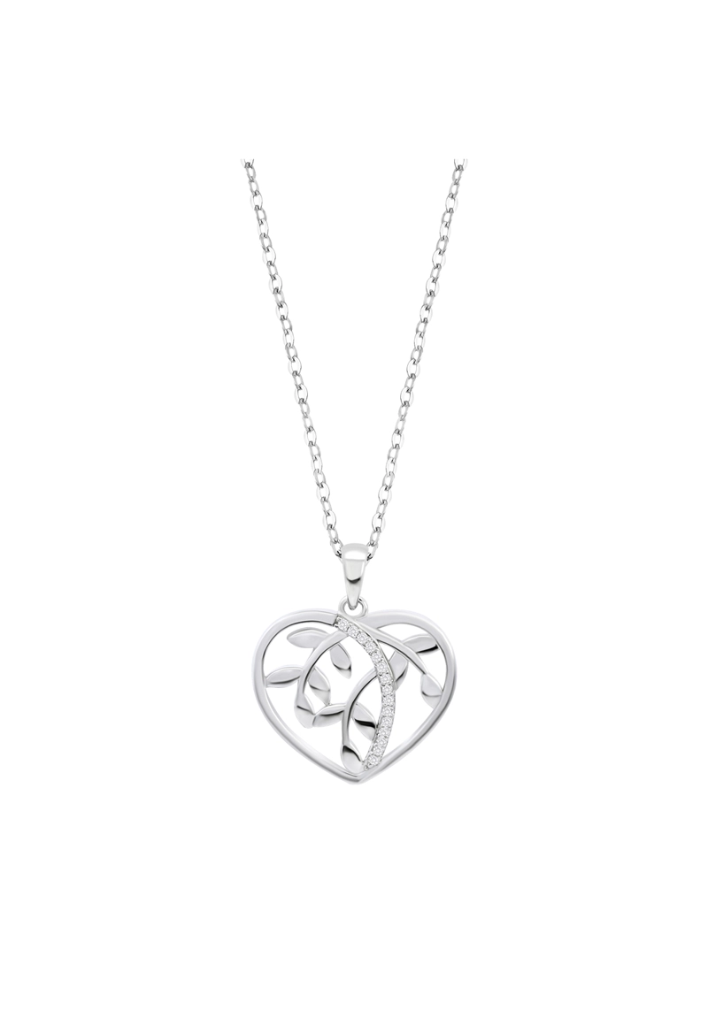 COLLAR LOTUS SILVER PLATA LP3594-1/1 MUJER MOMENTS - 1