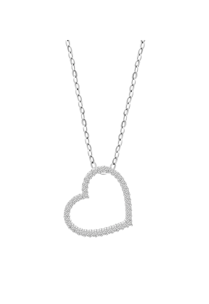 COLLAR LOTUS SILVER PLATA LP3670-1/1 MUJER MOMENTS - 1