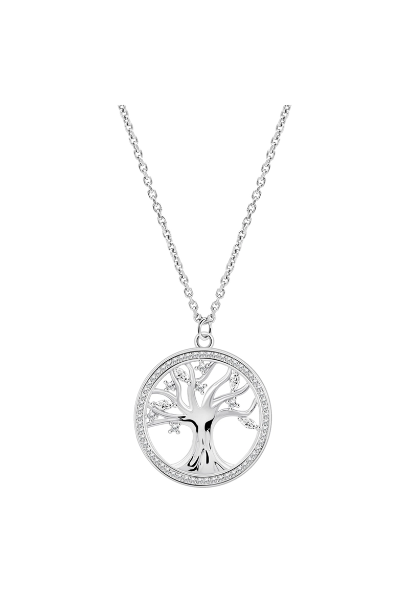 COLLAR LOTUS SILVER PLATA LP3708-1/1 MUJER TREE OF LIFE - 1