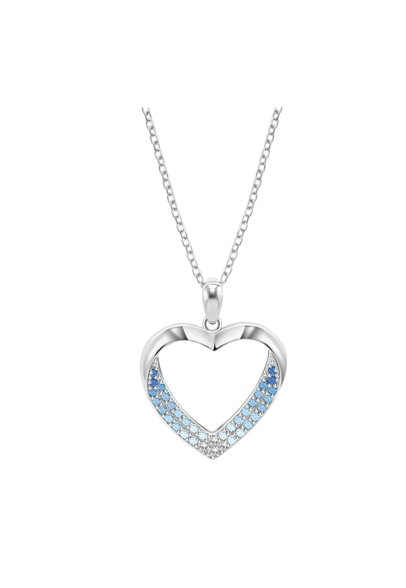 COLLAR LP3718-1/1 LOTUS SILVER MUJER LEROS - 1
