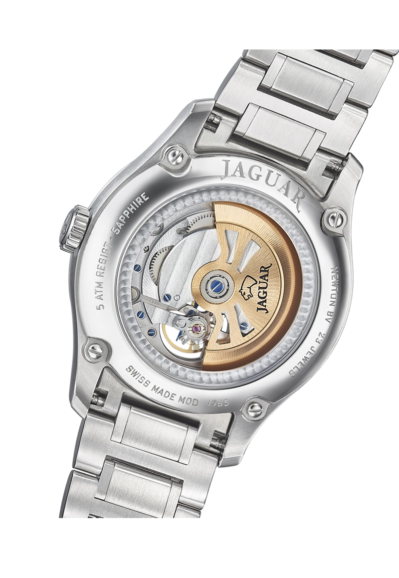 RELOJ JAGUAR HOMBRE AUTOMATICO J965/3 PLATEADO - 2