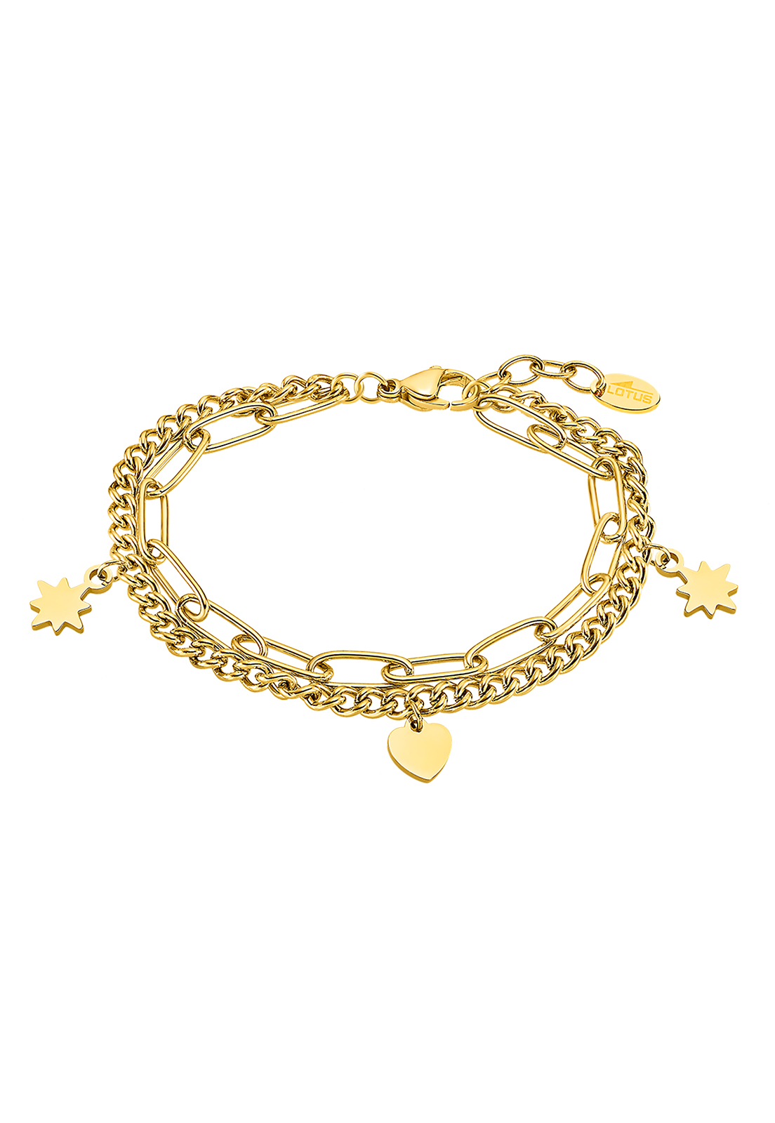 PULSERA LOTUS STYLE LS2313-2/2 MUJER WOMANS HEART ACERO - 1