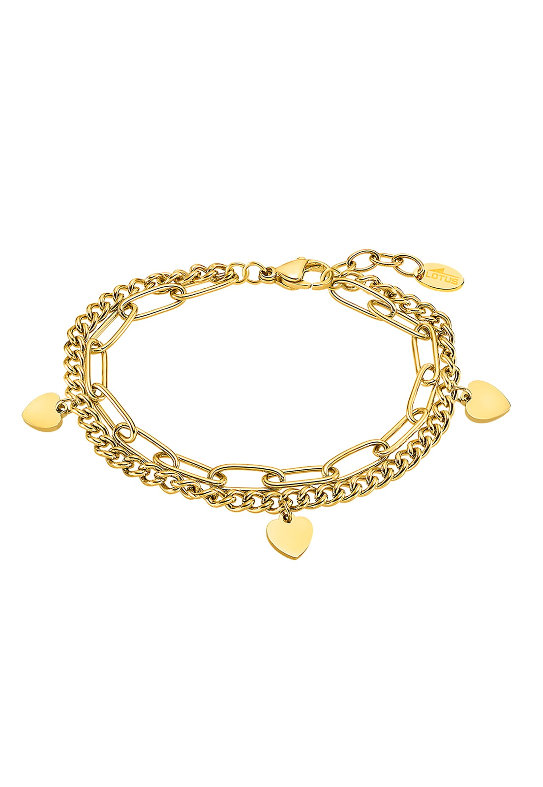 PULSERA LOTUS STYLE LS2314-2/2 MUJER WOMANS HEART ACERO - 1