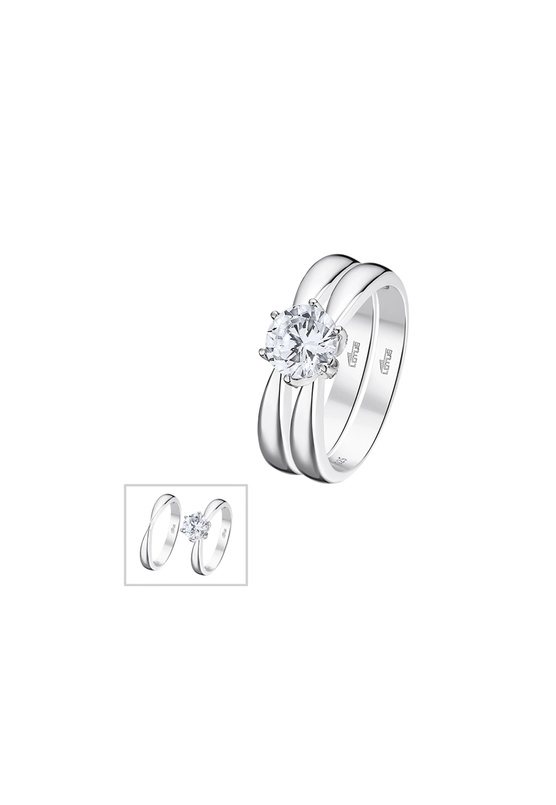 ANILLO LP3509-3/114 LOTUS SILVER MUJER PURE ESSENTIAL - 1