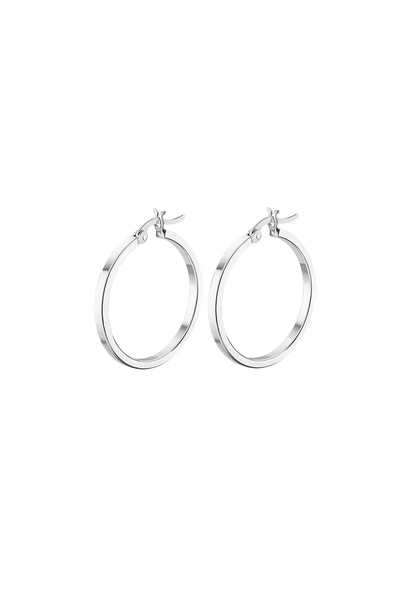 AROS PLATA LOTUS SILVER LP3277-4/2 MUJER HOOPS - 1
