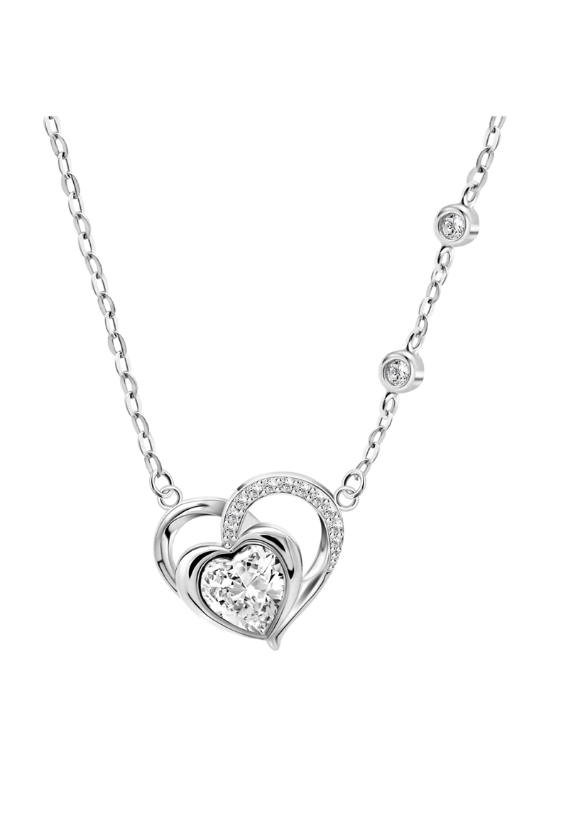 COLLAR LOTUS SILVER PLATA LP3707-1/1 MUJER MOMENTS - 1