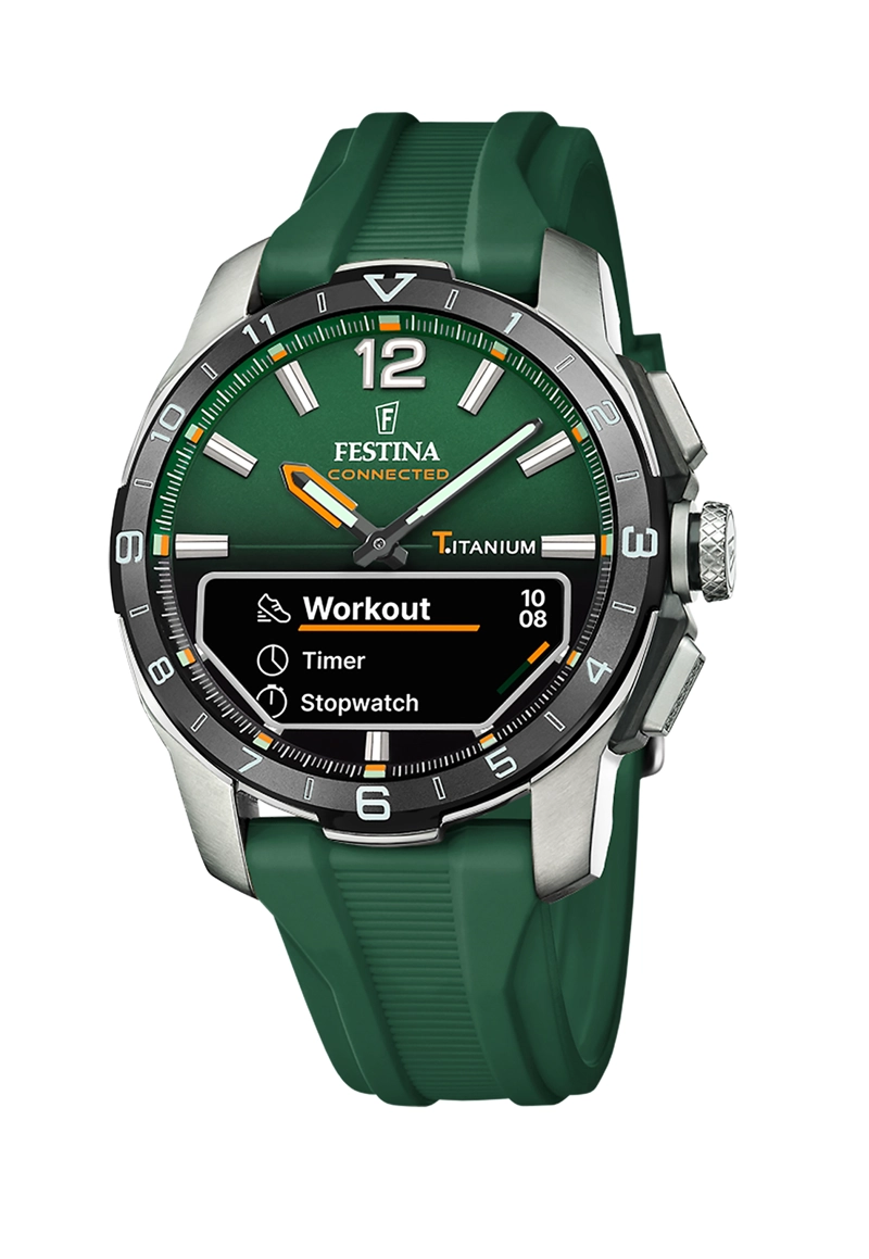 RELOJ F23000/2 FESTINA VERDE HOMBRE HYBRID - 1