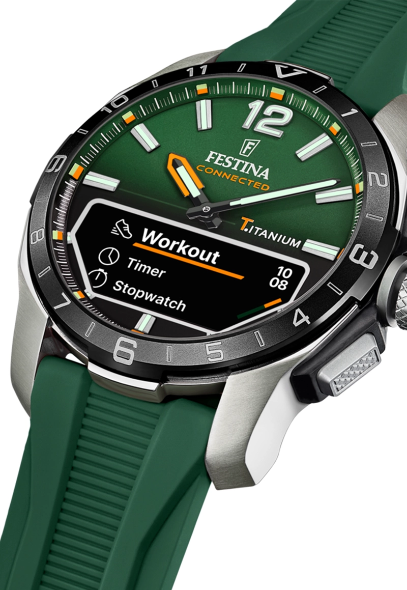 RELOJ F23000/2 FESTINA VERDE HOMBRE HYBRID - 4