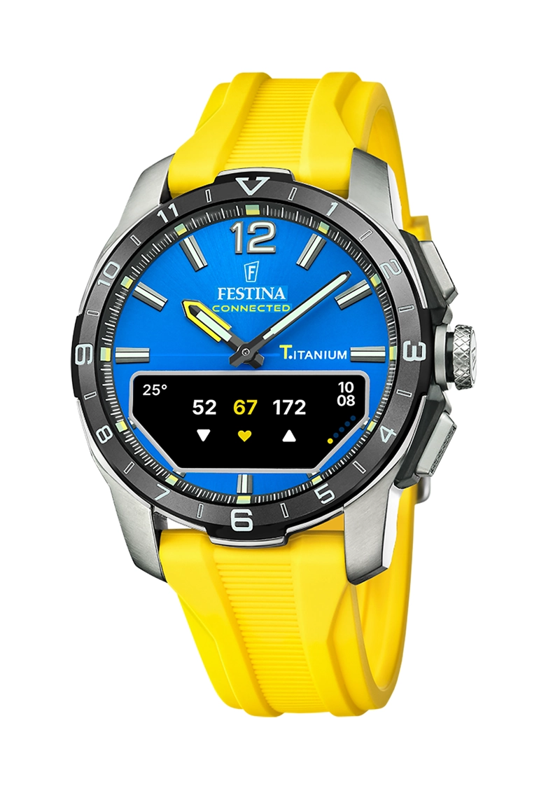 RELOJ F23000/8 FESTINA AMARILLO HOMBRE HYBRID - 1