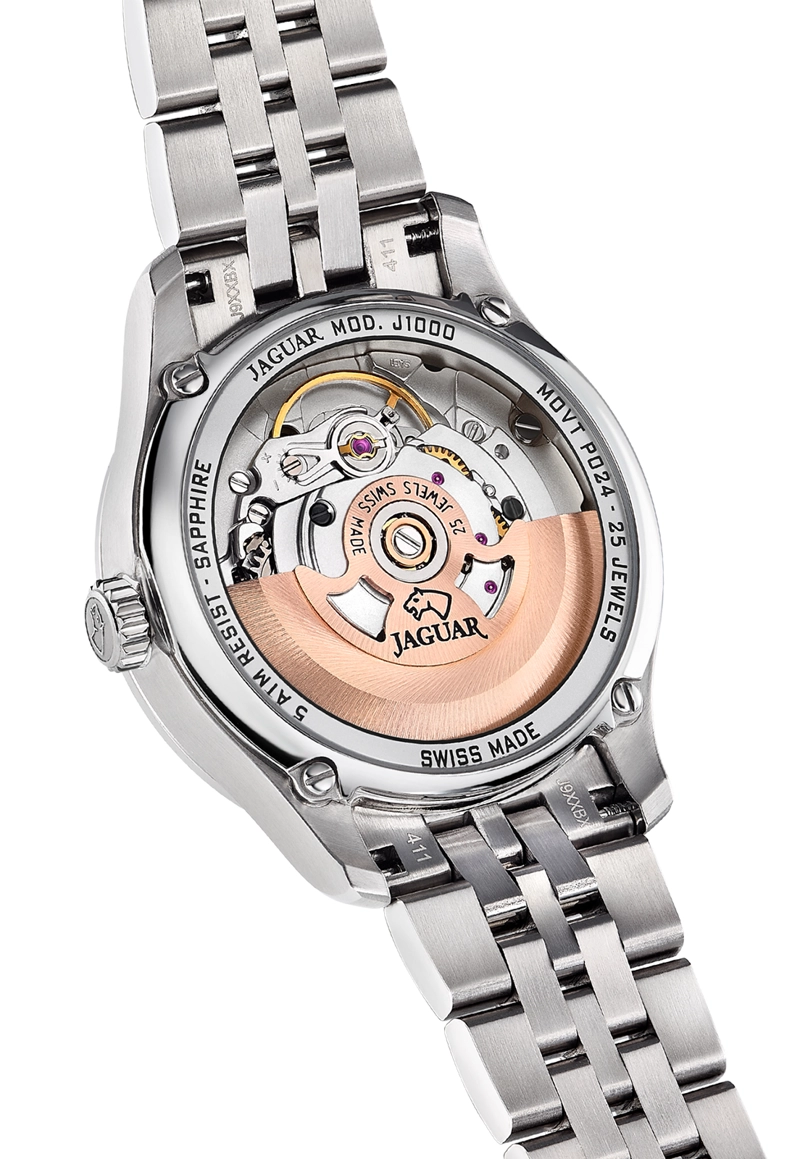 RELOJ DE PULSERA JAGUAR J1000/1 SWISS BLANCO MUJER AUTOMÁTICO - 2